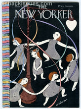 Load image into Gallery viewer, New Yorker magazine May 2 1942 Christina Malman NYC lamp post Maypole girls VFNM