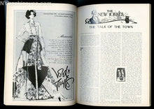 Load image into Gallery viewer, New Yorker magazine September 23 1974 Dean Vietor Hildegarde Flanner NEAR MINT