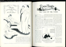 Load image into Gallery viewer, New Yorker magazine November 19 1932 Frank Sullivan E.B White Janes Thurber VG