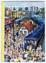Load image into Gallery viewer, New Yorker magazine July 13 1940 railroad train station politician FINE