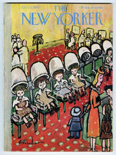Load image into Gallery viewer, New Yorker magazine October 11 1947 little girl beauty salon Morris Bishop VF