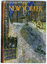 Load image into Gallery viewer, New Yorker magazine December 28 1946 Times Square New Year's Eve crowd VERY FINE