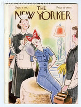 Load image into Gallery viewer, New Yorker magazine September 4 1943 glamorous woman war worker FINE