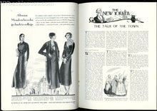 Load image into Gallery viewer, New Yorker magazine August 27 1932 James Thurber Robert Benchley Donald Moffat