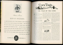 Load image into Gallery viewer, New Yorker magazine October 12 1946 fall autumn leaves burning W.H. Auden VF