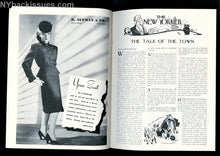 Load image into Gallery viewer, New Yorker magazine August 5 1944 beach sunbathing woman sailboat FINE