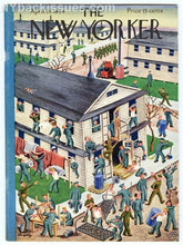 Load image into Gallery viewer, New Yorker magazine April 29 1944 US Army barracks soldiers VERY FINE NEAR MINT