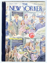 Load image into Gallery viewer, New Yorker magazine September 7 1940 NYC subway train to from NYWF NEAR MINT