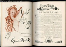 Load image into Gallery viewer, New Yorker magazine November 2 1946 election theme Frank Sinatra John J Espy MINT