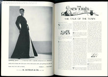 Load image into Gallery viewer, New Yorker magazine November 27 1937 Mabelle Foster Abbott Pease NEAR MINT