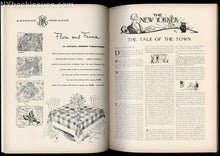Load image into Gallery viewer, New Yorker magazine April 12 1947 clown acrobat upside down Niccolo Tucci