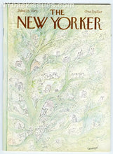 Load image into Gallery viewer, New Yorker magazine June 25 1979 Jean Jacques Sempe Seamus Heaney Philip Roth MINT