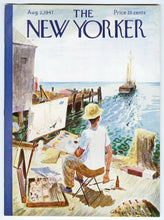 Load image into Gallery viewer, New Yorker magazine August 2 1947 seaside boat painter John Cheever FINE