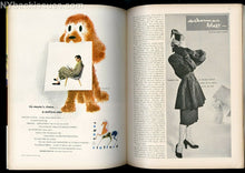 Load image into Gallery viewer, New Yorker magazine September 14 1946 mom daughter back to school Malman FINE