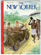 Load image into Gallery viewer, New Yorker magazine May 27 1944 US Army Jeep salute South Pacific NEAR MINT