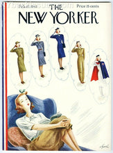 Load image into Gallery viewer, New Yorker magazine February 27 1943 woman Army WAC Navy WAVE Nurse SPAR FINE