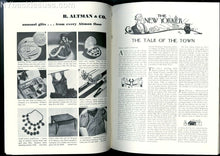 Load image into Gallery viewer, New Yorker magazine December 16 1939 flower store Roger Duvoisin NEAR MINT