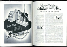 Load image into Gallery viewer, New Yorker magazine March 29 1941 bowling alley women team VF/NEAR MINT