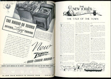 Load image into Gallery viewer, New Yorker magazine July 17 1937 James Thurber Thomas Wolfe Alice Harvey