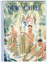 Load image into Gallery viewer, New Yorker magazine April 1 1944 Maxwell Evarts Perkins NEAR MINT