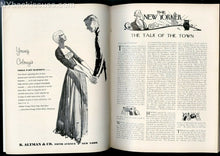 Load image into Gallery viewer, New Yorker magazine November 19 1949 Charles Addams observatory telescope FINE