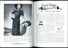 Load image into Gallery viewer, New Yorker magazine March 11 1939 John Collier Irwin Shaw Frances Crane FINE