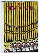 Load image into Gallery viewer, New Yorker magazine December 22 1956 Christmas children's choir NEAR MINT