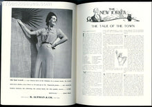 Load image into Gallery viewer, New Yorker magazine January 15 1938 Paris Letter from Janet Flanner MINT
