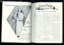 Load image into Gallery viewer, New Yorker magazine May 13 1944 Brendan Gill Irwin Shaw Peter Viereck FINE
