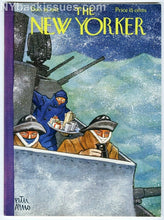 Load image into Gallery viewer, New Yorker magazine December 26 1942 US Navy battleship storm Christmas MINT