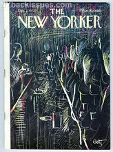 Load image into Gallery viewer, New Yorker magazine December 2 1972 crowded tavern bar Arthur Getz FINE