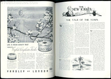 Load image into Gallery viewer, New Yorker magazine March 19 1938 Cornelia Otis Skinner John O'Hara