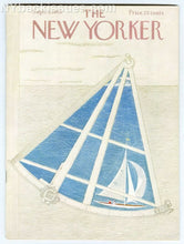 Load image into Gallery viewer, New Yorker magazine September 3 1955 yacht sailboat George S Kaufman NEAR MINT