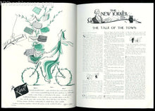 Load image into Gallery viewer, New Yorker magazine June 27 1942 woman gardening scarecrow dress VERY FINE