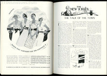 Load image into Gallery viewer, New Yorker magazine May 7 1932 Wolcott Gibbs Frank Sullivan Horton Heath FINE