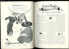 Load image into Gallery viewer, New Yorker magazine June 1 1935 Stephen Vincent Benet S.J. Perelman NEAR MINT