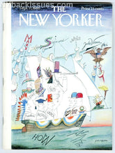 Load image into Gallery viewer, New Yorker magazine September 17 1960 with Saul Steinberg ship cover NEAR MINT