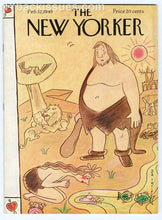 Load image into Gallery viewer, New Yorker magazine February 12 1949 Charles Addams Family Pugsley S.J. Perelman