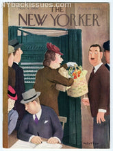 Load image into Gallery viewer, New Yorker magazine November 4 1944 election voting booth woman VERY FINE