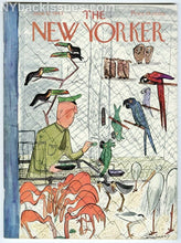 Load image into Gallery viewer, New Yorker magazine June 12 1943 Ludwig Bemelmans toucan parrot exotic birds VF