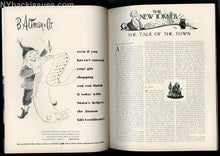Load image into Gallery viewer, New Yorker magazine December 22 1956 Christmas children's choir NEAR MINT