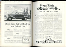 Load image into Gallery viewer, New Yorker magazine July 11 1936 Joel Sayre Witter Bynner NEAR MINT