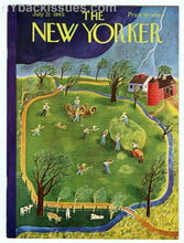 Load image into Gallery viewer, New Yorker magazine July 21 1945 Charles Addams Family Wednesday Addams Gomez Morticia Christine Weston William May VERY FINE