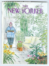 Load image into Gallery viewer, New Yorker magazine March 11 1985 winter garden greenhouse