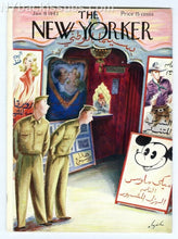 Load image into Gallery viewer, New Yorker magazine January 9 1943 US soldiers Morocco Mickey Mouse NEAR MINT