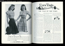 Load image into Gallery viewer, New Yorker magazine January 20 1945 Edward Newhouse James Tate John Burgundy