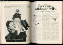 Load image into Gallery viewer, New Yorker magazine February 15 1947 NYC Valentine's Day card buildings VF