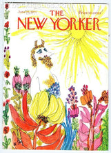 Load image into Gallery viewer, New Yorker magazine June 26 1971 Spring satyr exotic flowers NEAR MINT