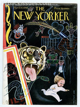 Load image into Gallery viewer, New Yorker magazine April 10 1948 circus nightmare Niccolo Tucci VG/FINE