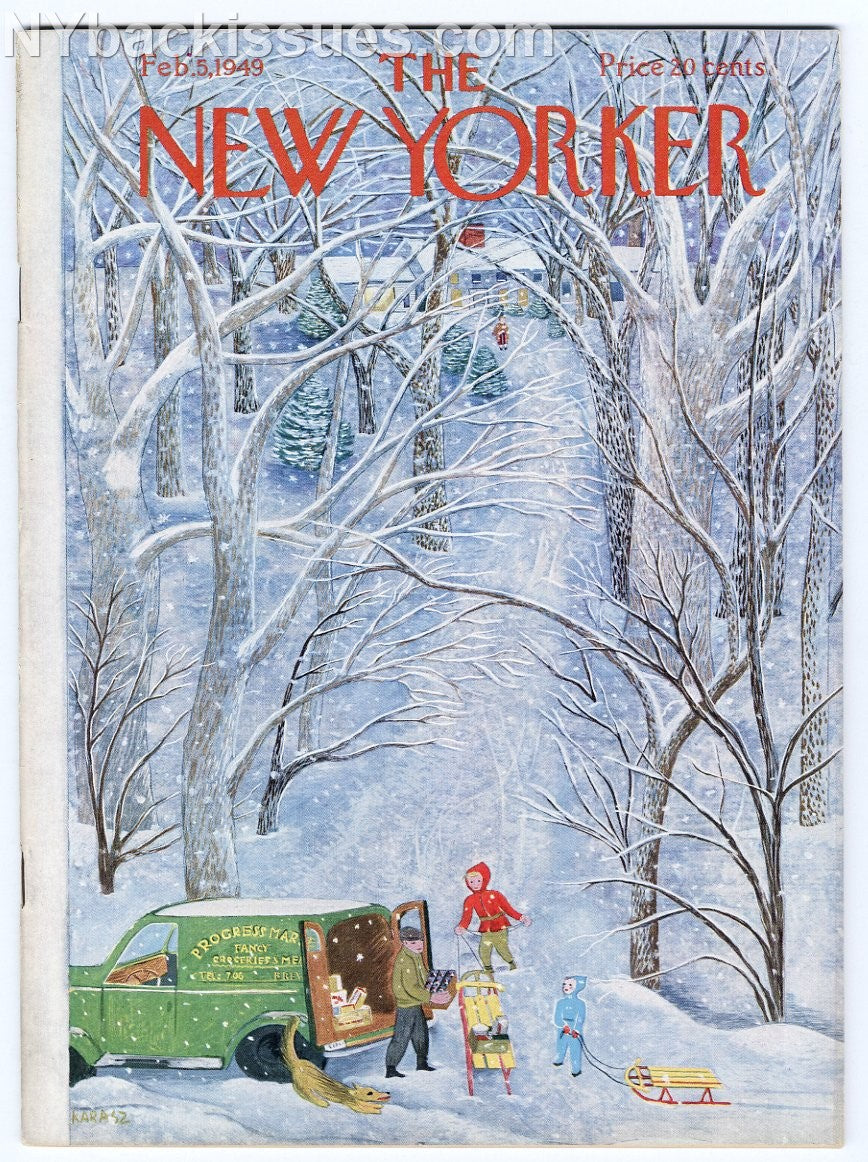New Yorker magazine February 5 1949 James Thurber John J Espey Ogden Nash G/VF